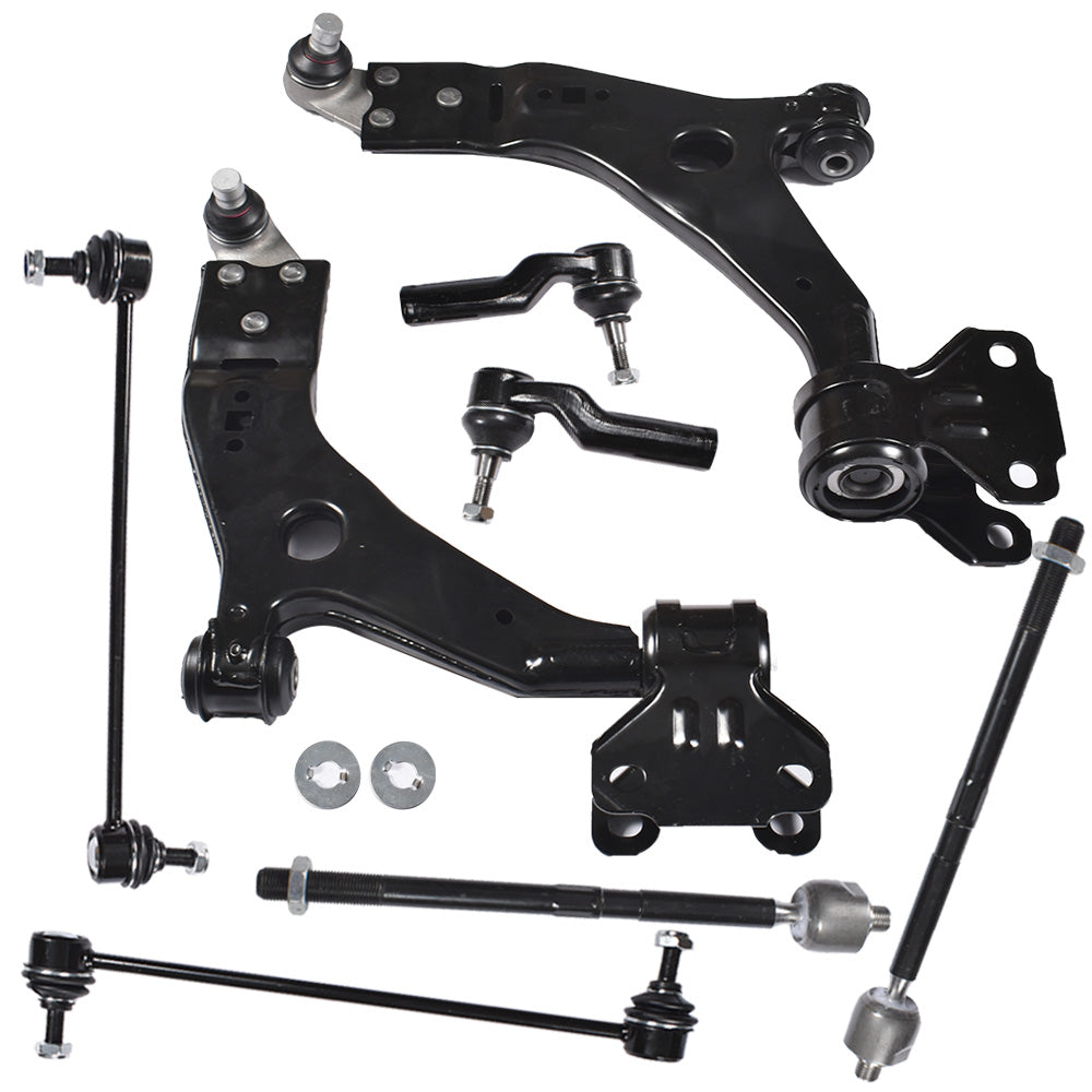 TOPPARTZ Front Control Arms Ball Joint Sway Bar Link Kit Fit For 2013 - 2018 Ford Escape