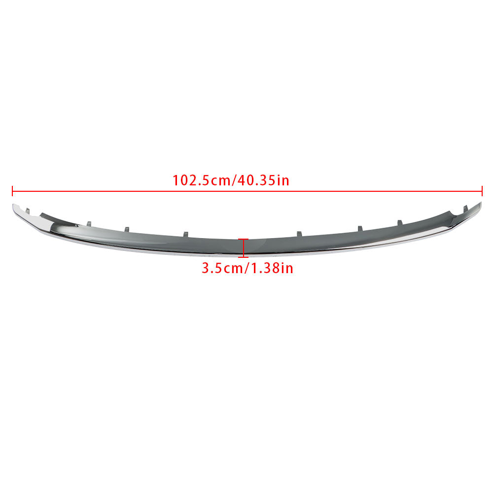TOPPARTZ Front Grille Lower Molding Trim Chrome For 2011-2015 Ford Explorer