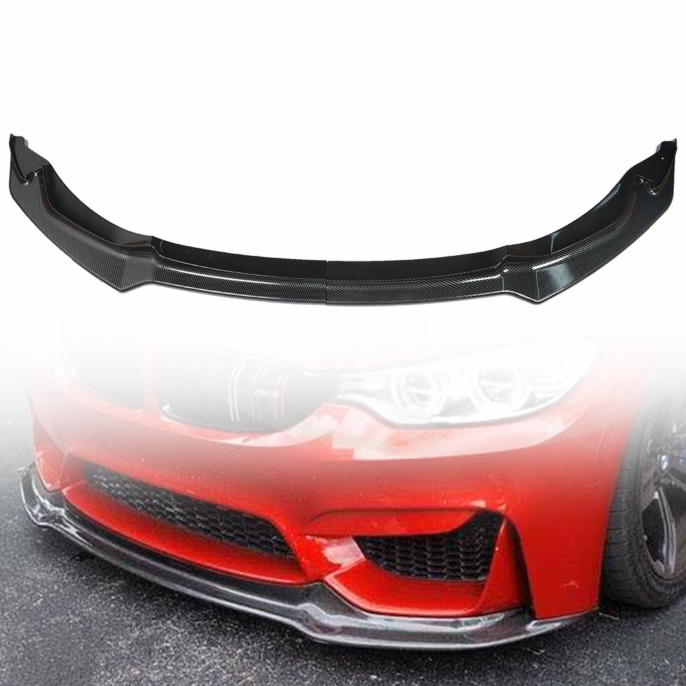 TOPPARTZ Front Lip Carbon Fiber Color Suit For BMW F80 F82 F83 M4 M3 2015-2019