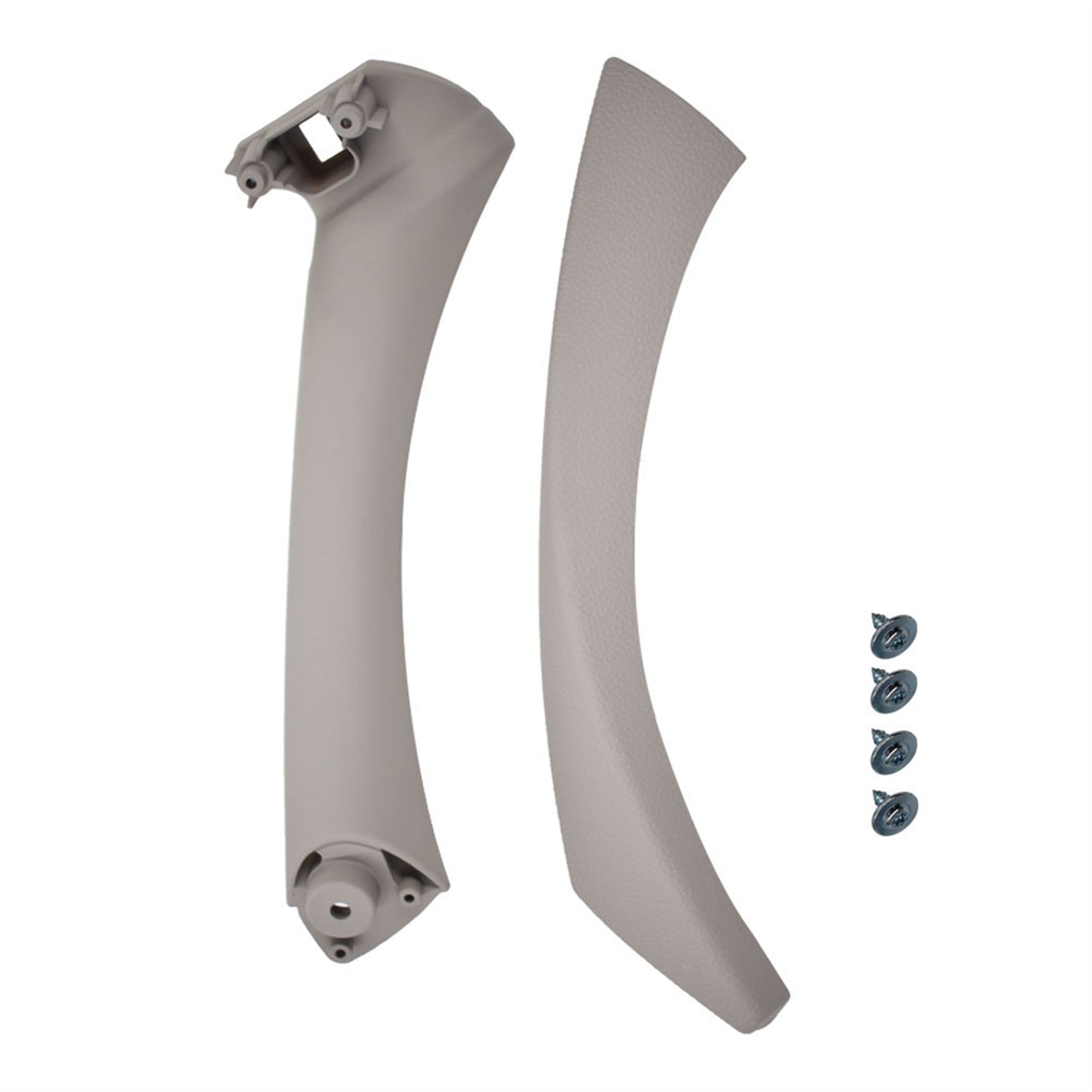 toppartz Grey Right Door Panel Handle Pull Trim Cover For BMW E90 328i