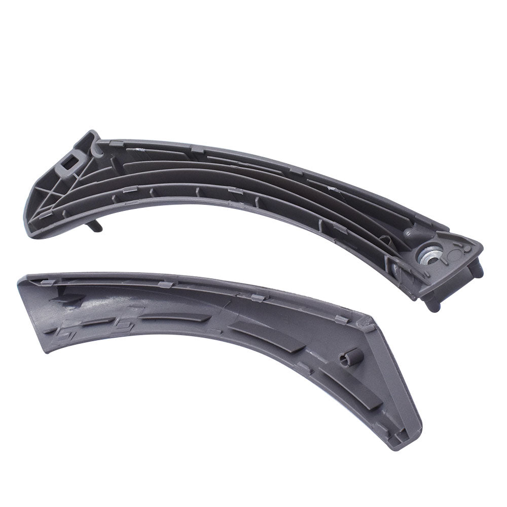 toppartz Grey Right Door Panel Handle Pull Trim Cover For BMW E90 328i