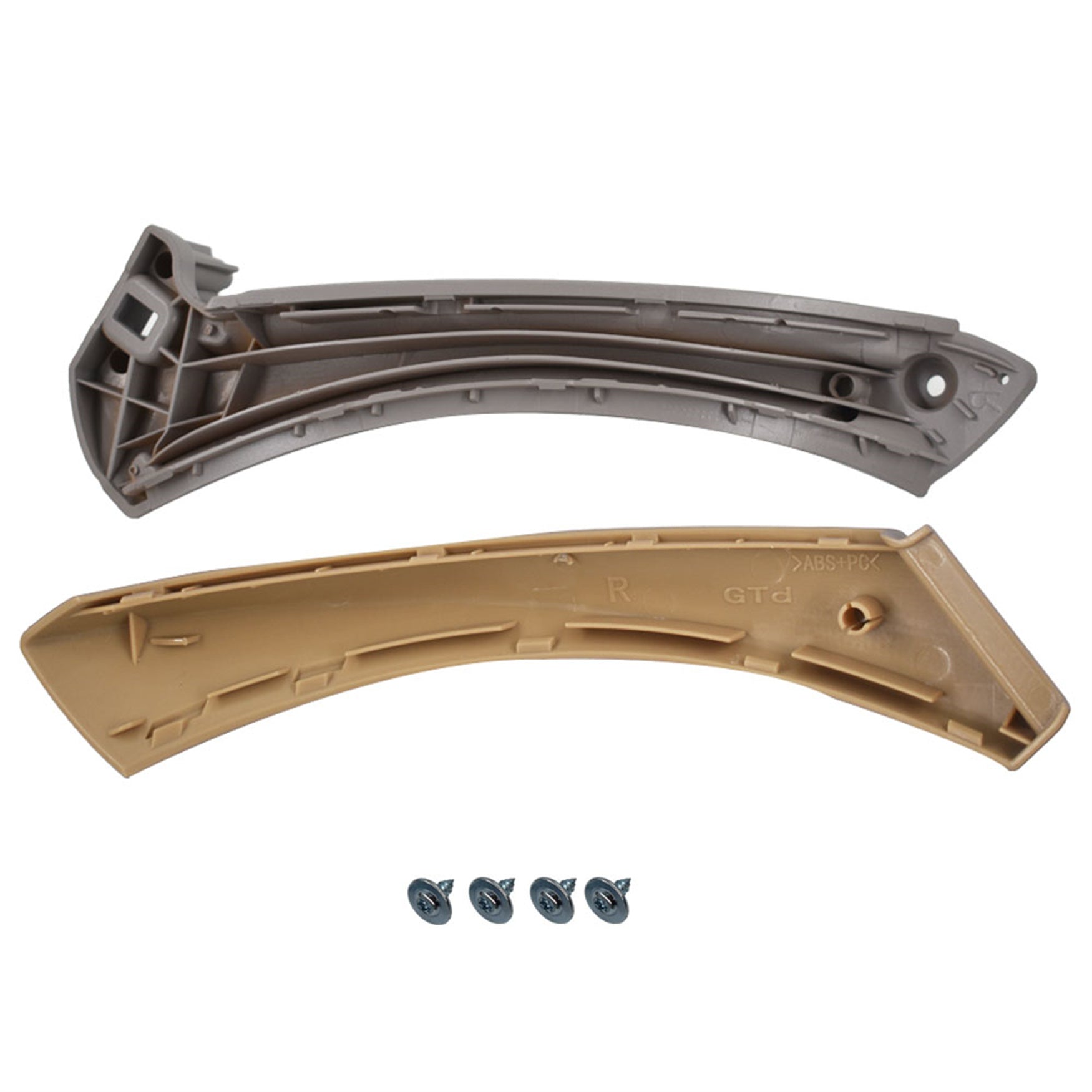 toppartz Grey Right Door Panel Handle Pull Trim Cover For BMW E90 328i