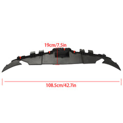 TOPPARTZ Grill-Upper Support Front Bumper Grille Fit For 2013-2016 Chevrolet GM Malibu