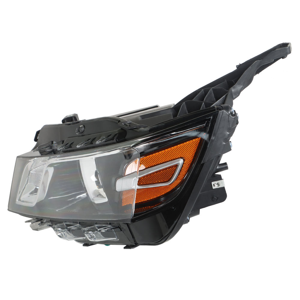 TOPPARTZ Headlights For 2015-2019 Chevrolet Impala Halogen Black Housing RH&LH