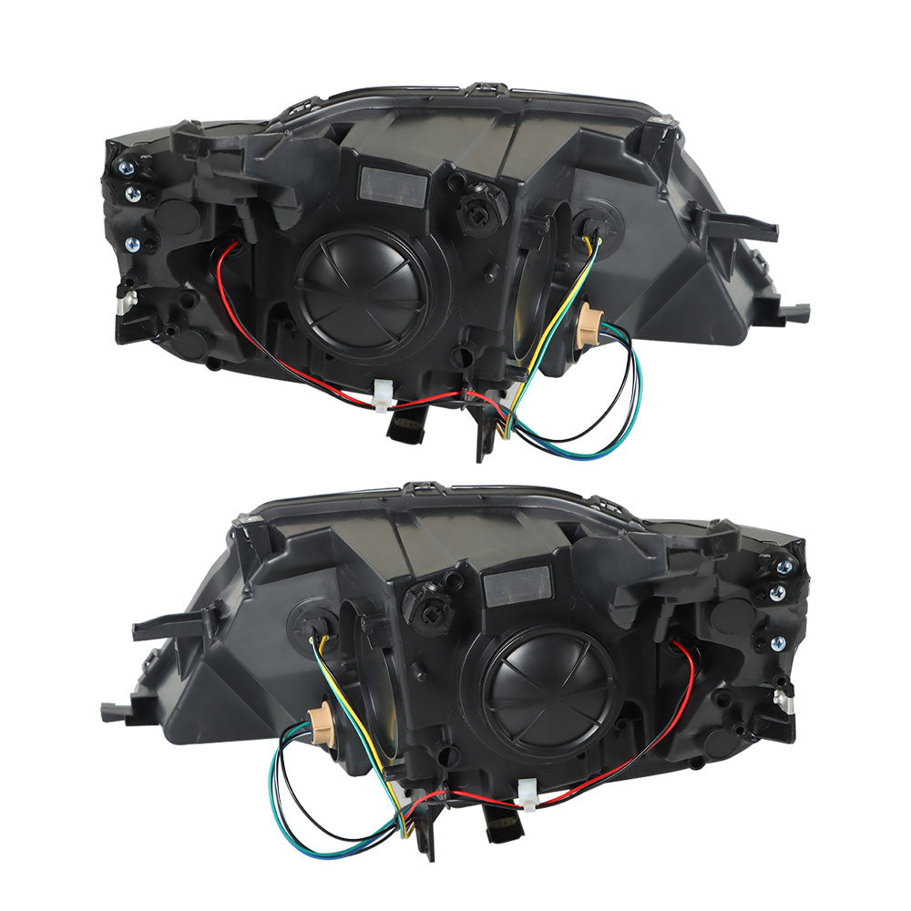TOPPARTZ Headlights For 2015-2019 Chevrolet Impala Halogen Black Housing RH&LH