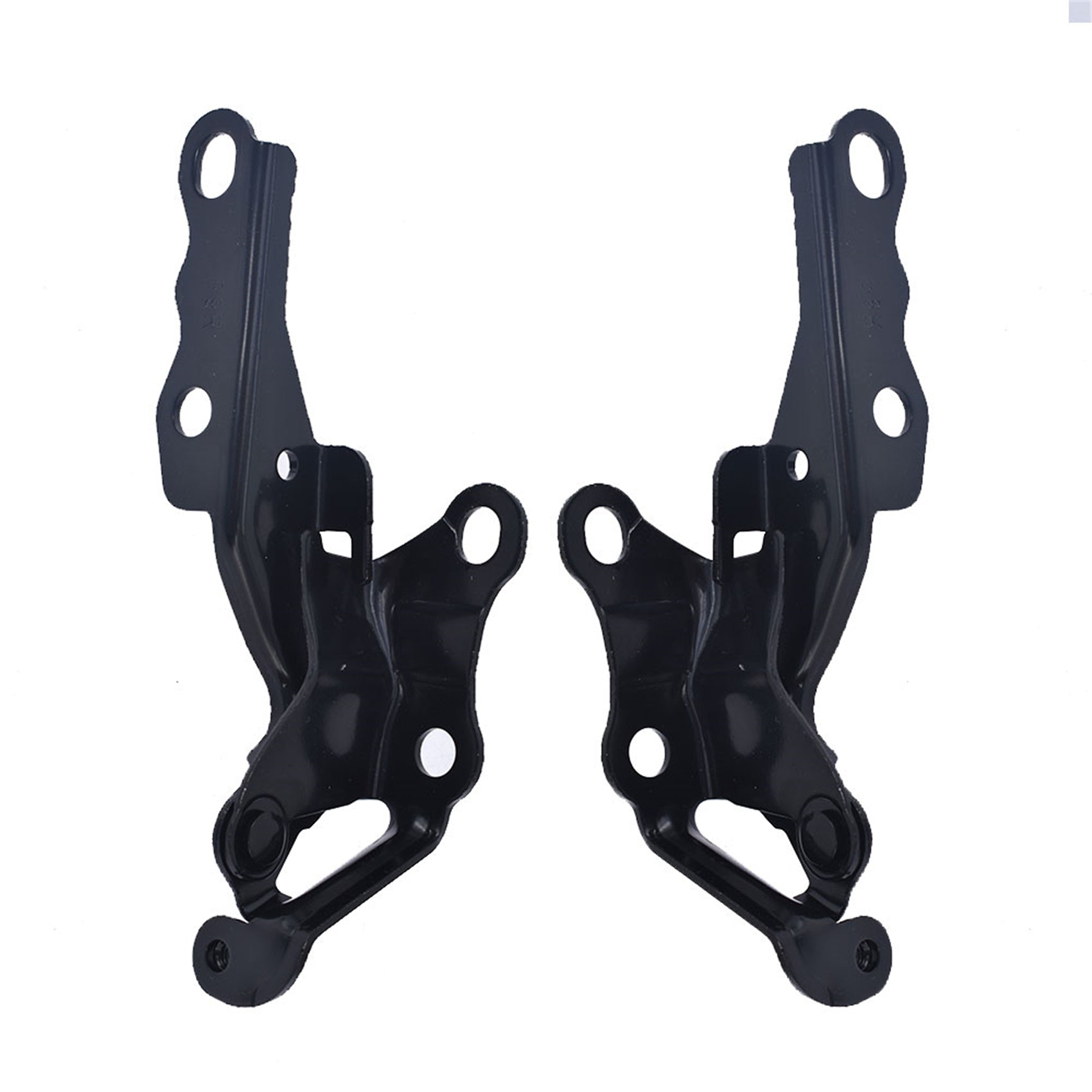 TOPPARTZ Hood Hinge Set For 03-08 Toyota Corolla Matrix TO1236139 TO1236140 Black