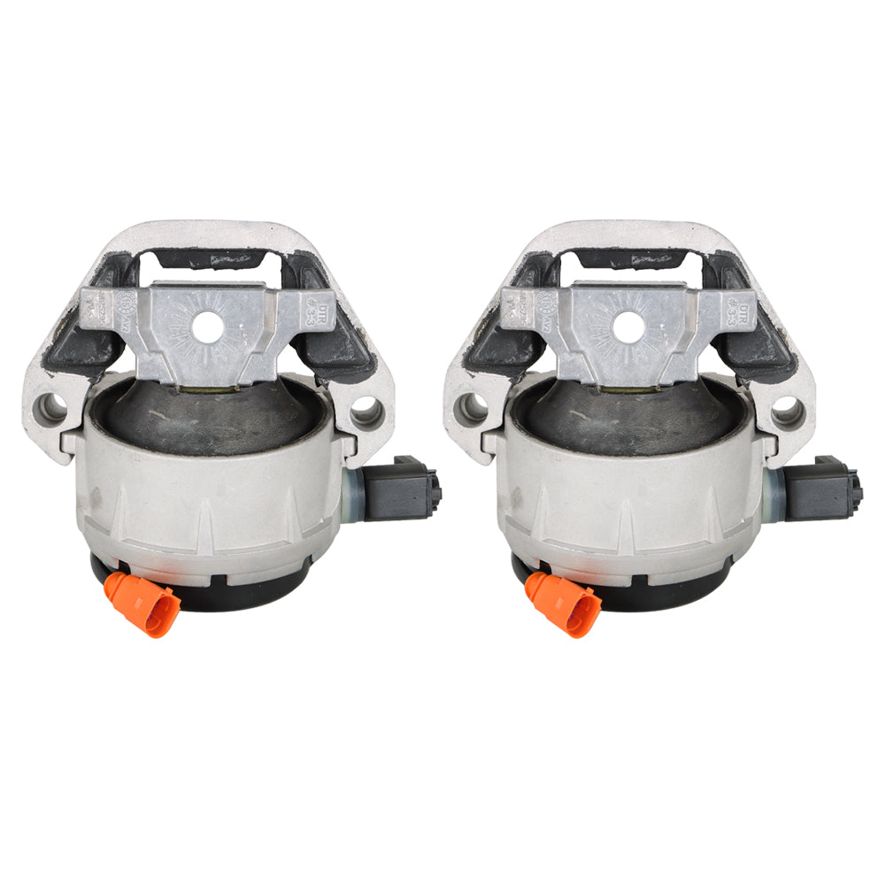 TOPPARTZ Left+Right Engine Mounts For Audi A6 A7 3.0L V6 A/T Quattro 3.0L 2012 2013-2018