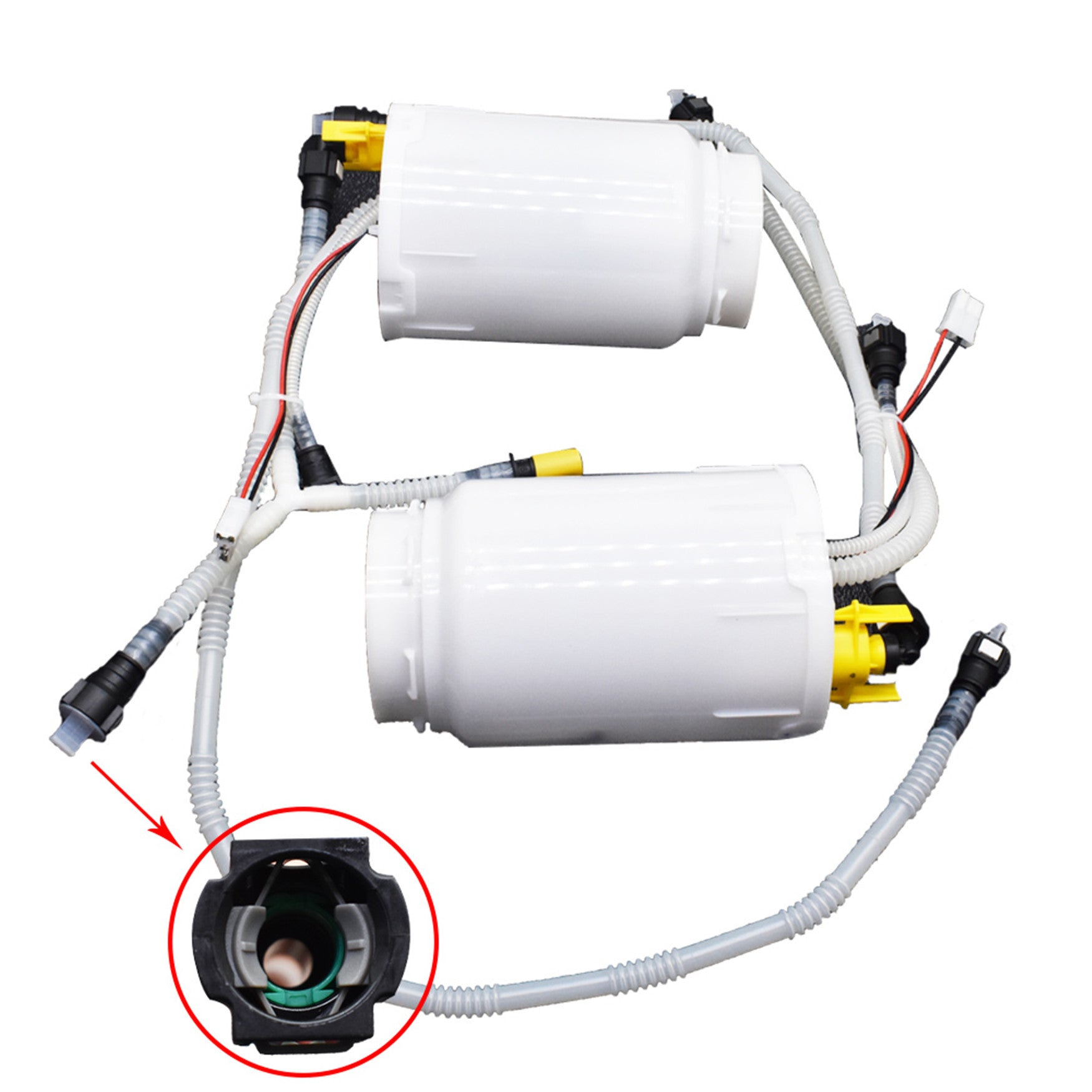 TOPPARTZ Left & Right Fuel Pumps For 03-10 Porsche 955 Cayenne S Turbo