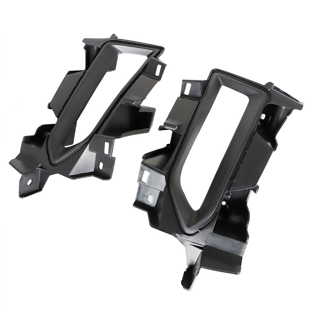 TOPPARTZ Left and Right Fog Lights Lamp Chrome w/Bezel+Harness for 2020-2021 Versa