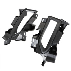 TOPPARTZ Left and Right Fog Lights Lamp Chrome w/Bezel+Harness for 2020-2021 Versa