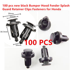 TOPPARTZ Push Type Clip 10mm Plastic Fastener Bumper Pin Rivet Retainer For Honda