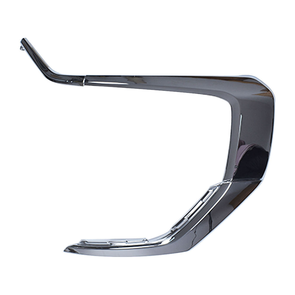 TOPPARTZ RH front Bumper Upper chrome Trim molding Strip Replacement for Mitsubishi Outlander 2016-2019 MI1047103, MI1047104