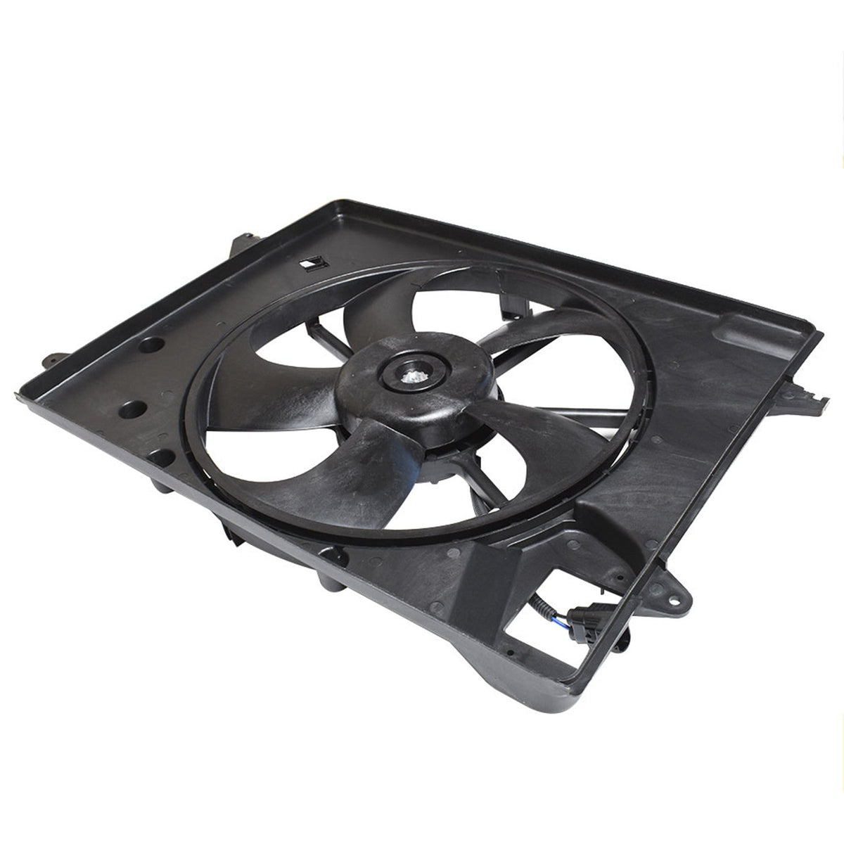 TOPPARTZ Radiator AC Condenser Cooling Fan Assembly For 2015-2017 Sonata 2.4L