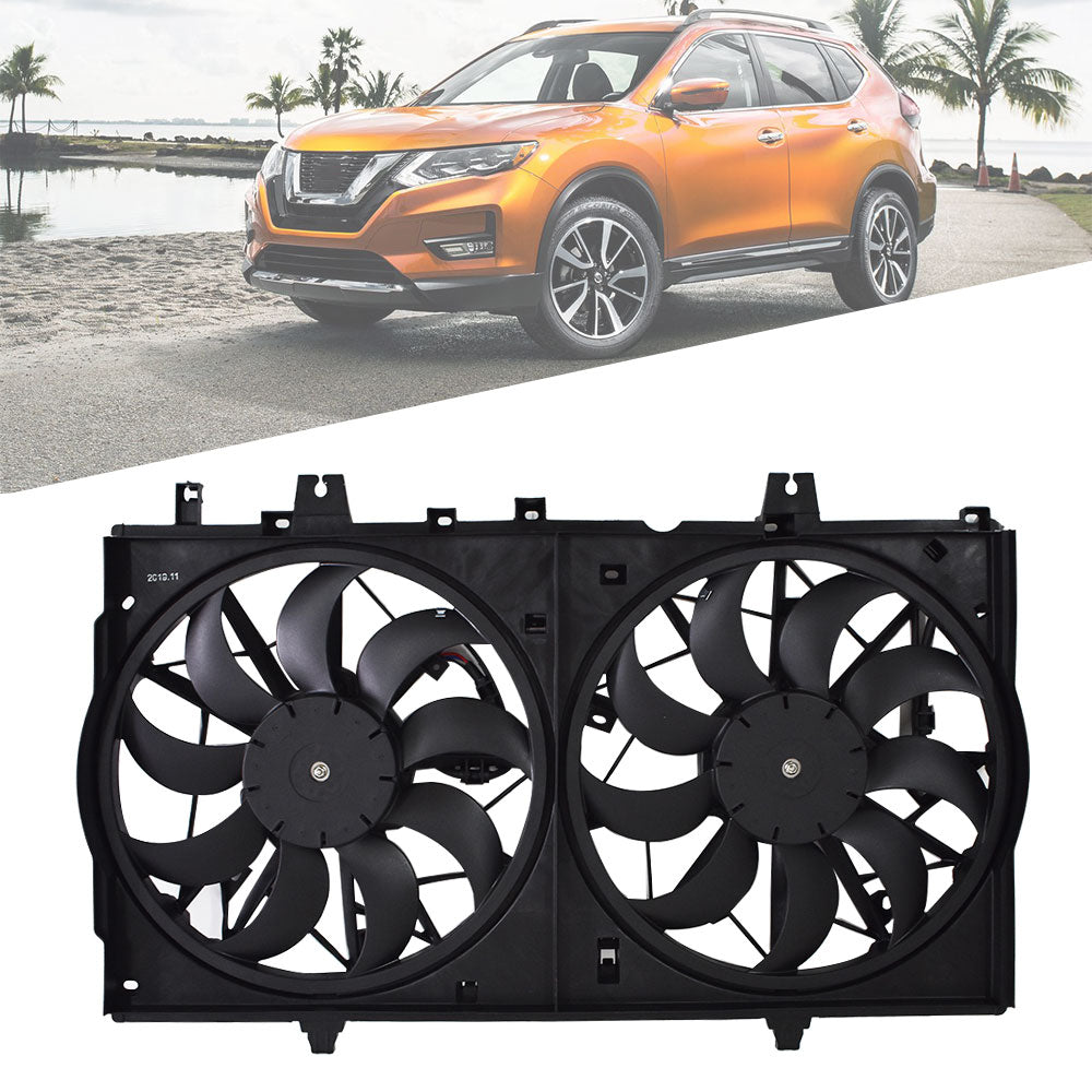 TOPPARTZ Radiator Cooling Fan Assembly Fit For 2014-2020 Nissan Rogue NI3115150