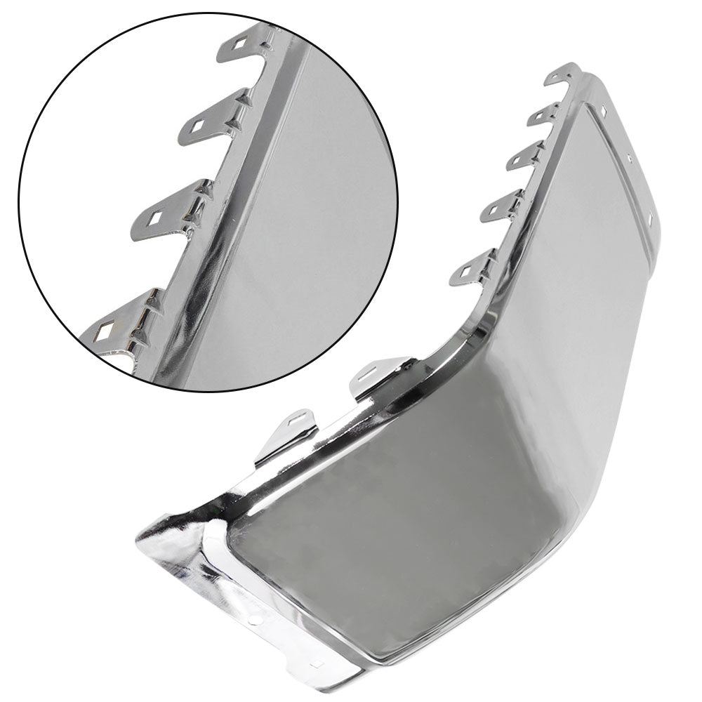 TOPPARTZ Rear Bumper End Cap Left For Chevy Silverado 1500 GMC Sierra 2007-2014 Chrome