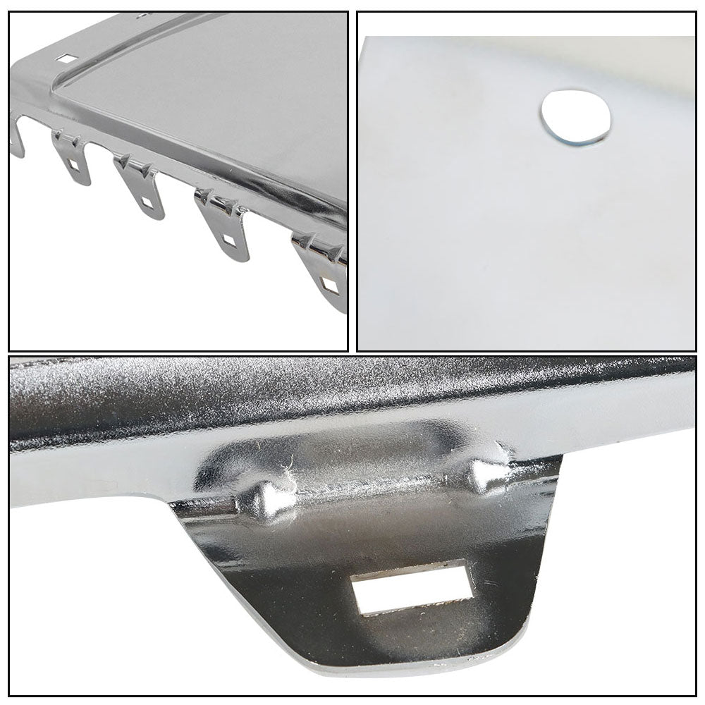 TOPPARTZ Rear Bumper End Cap Left For Chevy Silverado 1500 GMC Sierra 2007-2014 Chrome