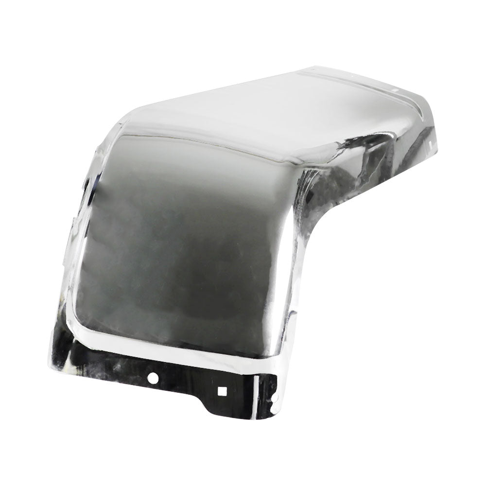 TOPPARTZ Rear Bumper End Cap Left For Chevy Silverado 1500 GMC Sierra 2007-2014 Chrome