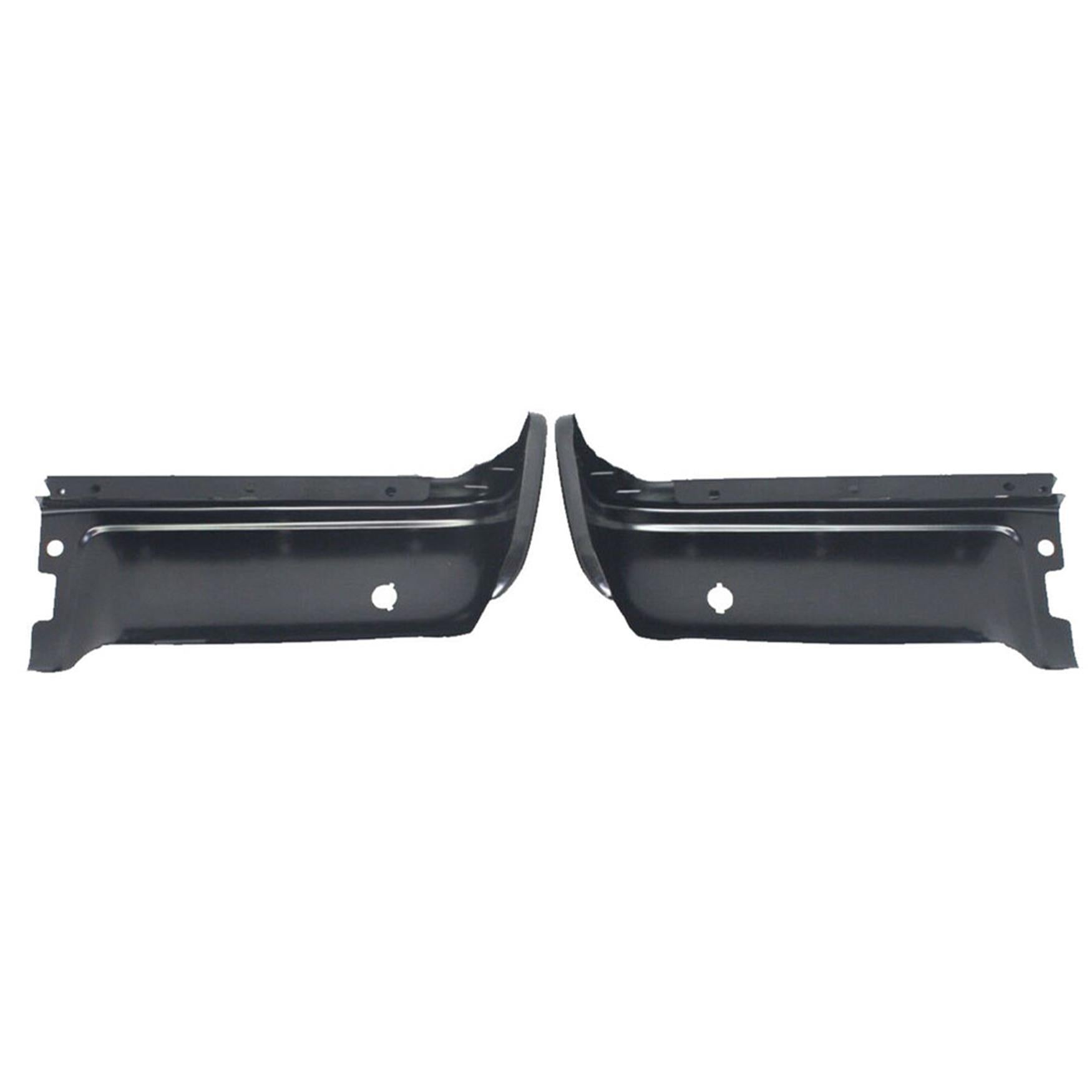 TOPPARTZ Rear Bumper Ends Pair Primered Steel Set For Ford F150 2009-2014 LH RH