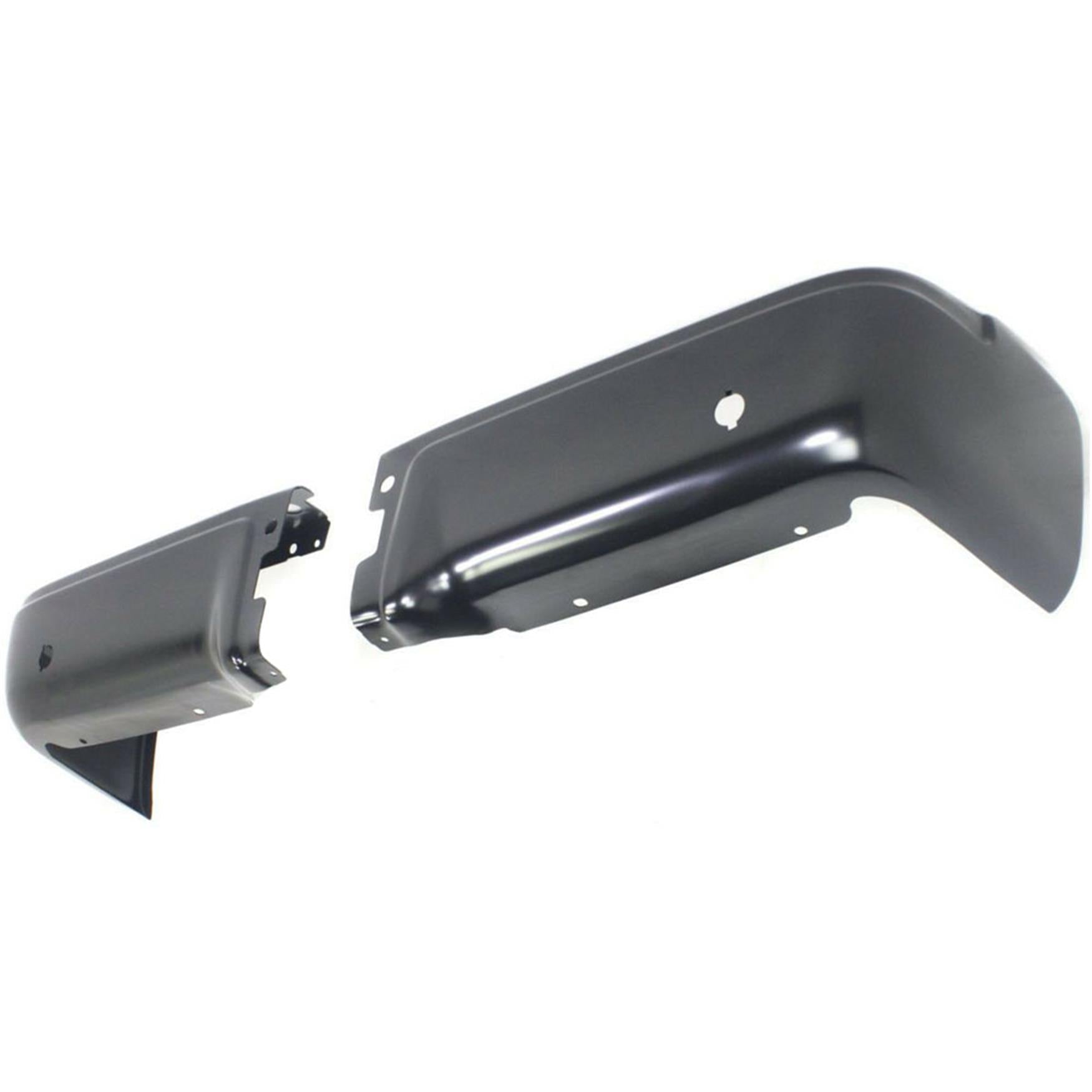 TOPPARTZ Rear Bumper Ends Pair Primered Steel Set For Ford F150 2009-2014 LH RH