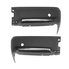 TOPPARTZ Rear Bumper Ends Pair Primered Steel Set For Ford F150 2009-2014 LH RH