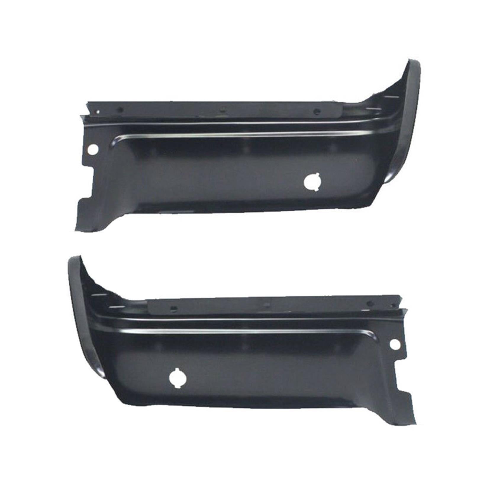 TOPPARTZ Rear Bumper Ends Pair Primered Steel Set For Ford F150 2009-2014 LH RH