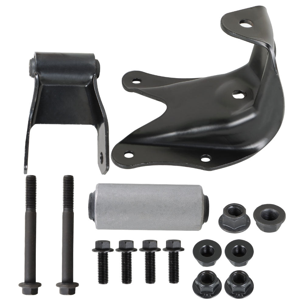 TOPPARTZ Rear Leaf Spring Shackle Bracket Hanger Kit For Ford F150 F250 F350 Pickup 4WD