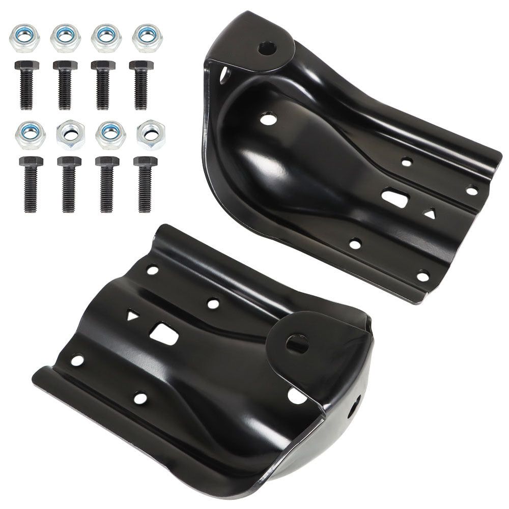 TOPPARTZ Rear Leaf Spring Shackle Bracket Repair Kit Set for K1500 K2500 Pickup Truck 4WD