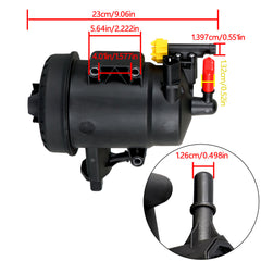 Fuel Filter Housing for 13-18 Ram 2500 3500 4500 Cummins 6.7L 68157290AB