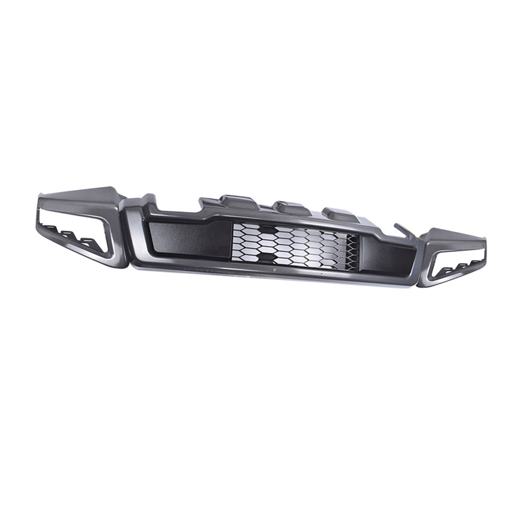 TOPPARTZ Steel Front Bumper Assembly Kit For F-150 2018 19-2020 Raptor Style Gray