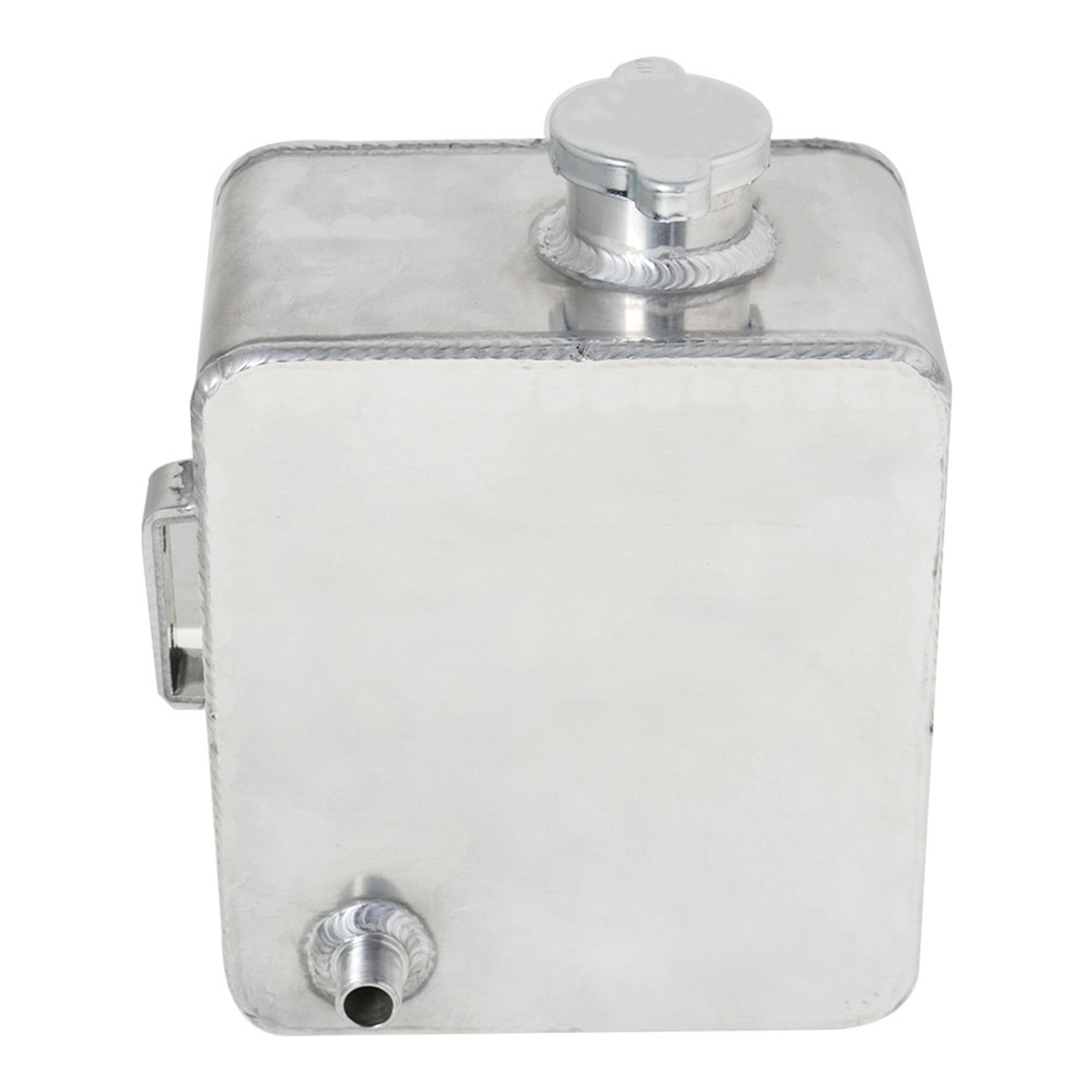 TOPPARTZ Universal Radiator Coolant Aluminum Tank Overflow Reservoir 2.5L