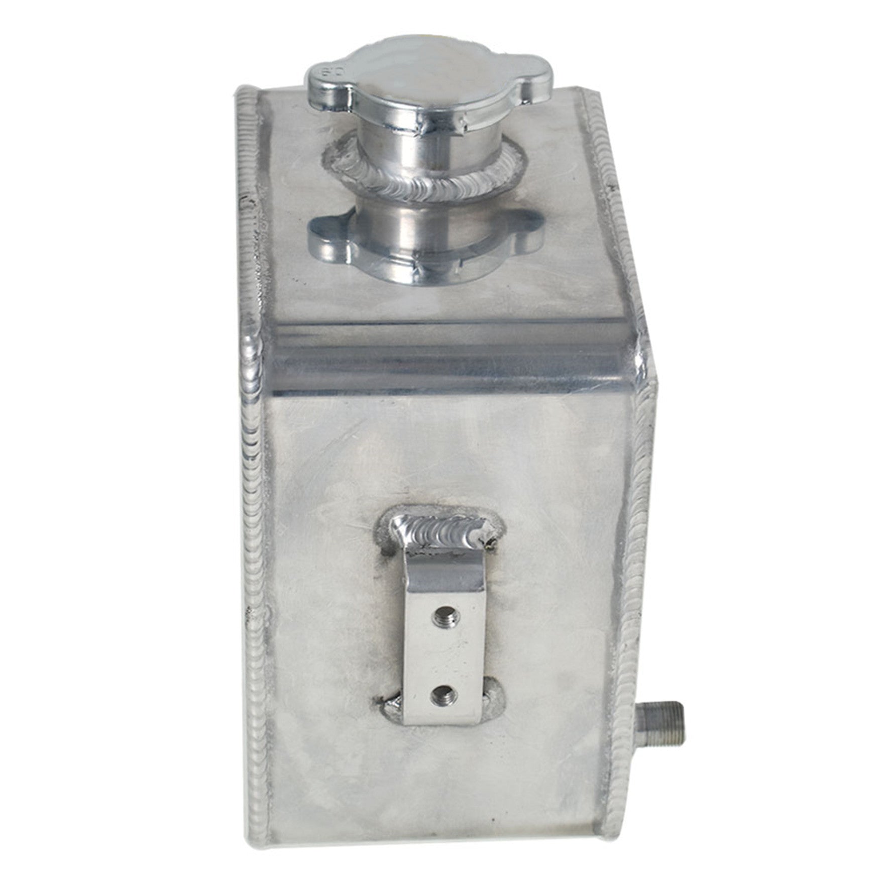 TOPPARTZ Universal Radiator Coolant Aluminum Tank Overflow Reservoir 2.5L