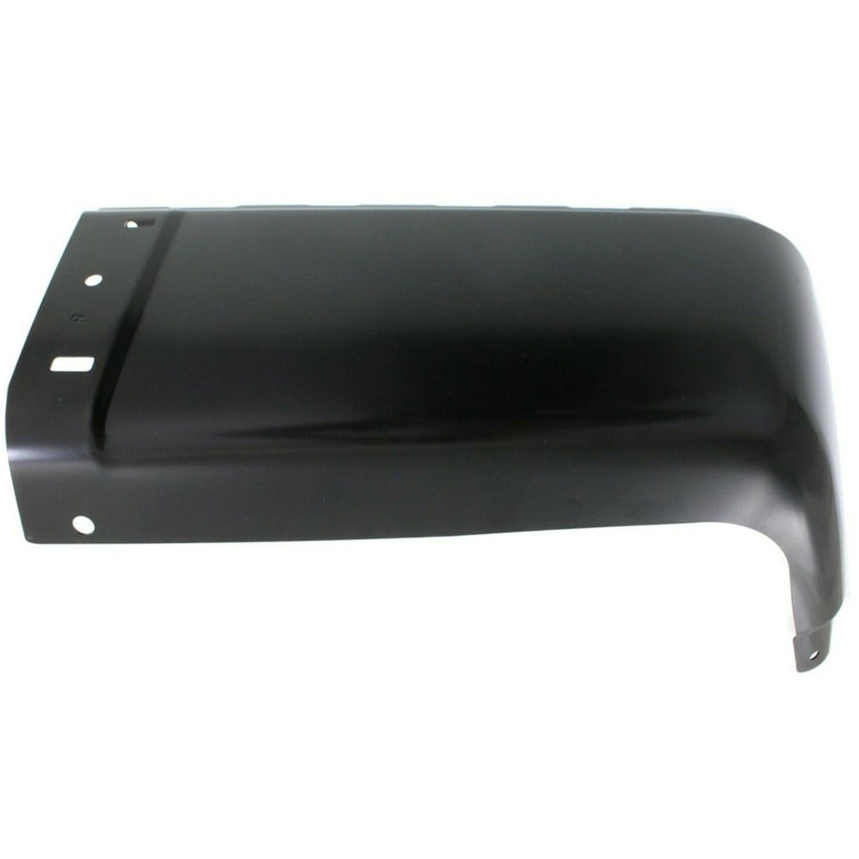 Left & Right Rear Bumper End Caps Set Black For 2007-2013 Chevy Silverado 1500