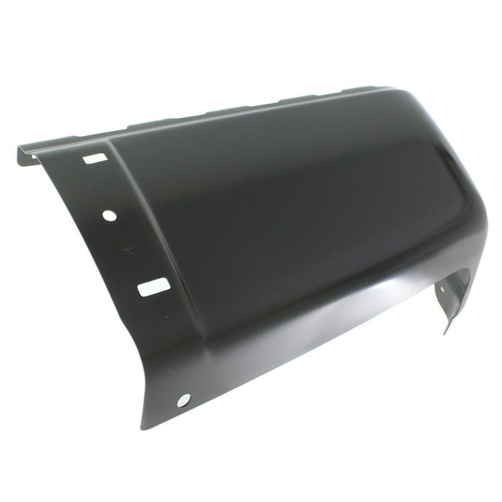 Left & Right Rear Bumper End Caps Set Black For 2007-2013 Chevy Silverado 1500