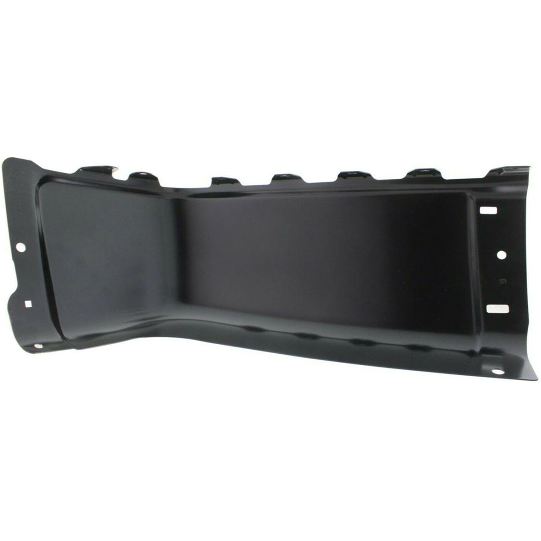 Left & Right Rear Bumper End Caps Set Black For 2007-2013 Chevy Silverado 1500