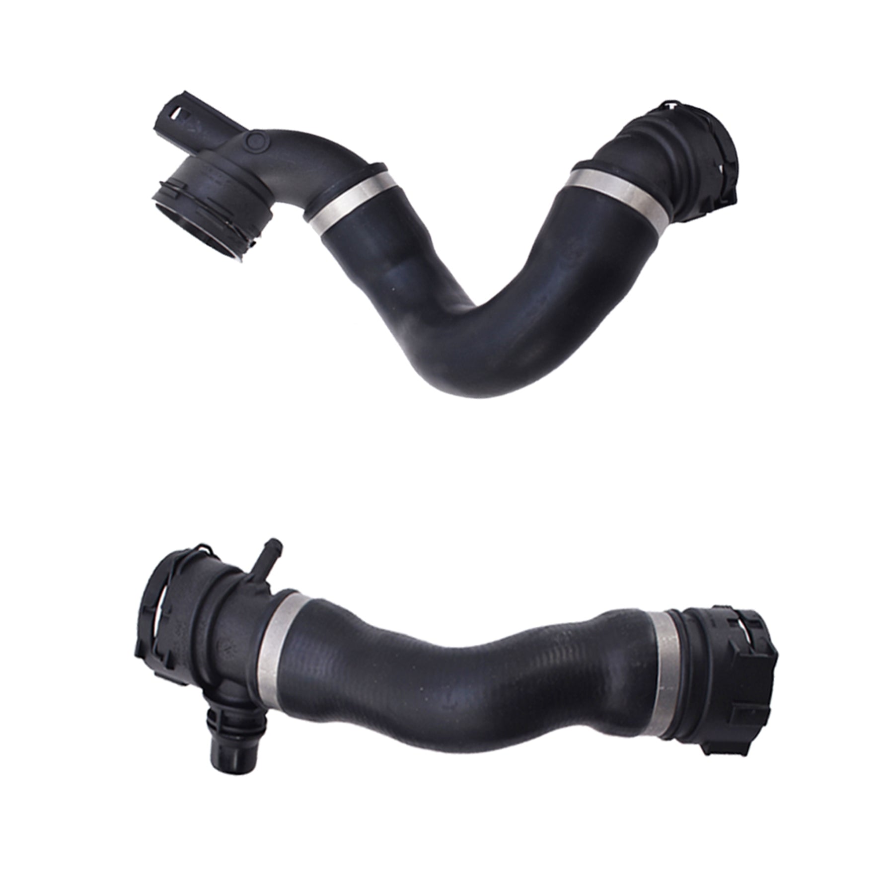 Lower Upper Radiator Coolant Hose + Vent Line Hose Set For BMW 325i 328i 330i