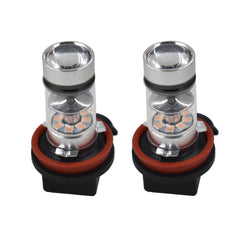 NEW 2x H8 H9 H11 H16 14000K Purple 100W LED Headlight Bulbs Kit Fog Light