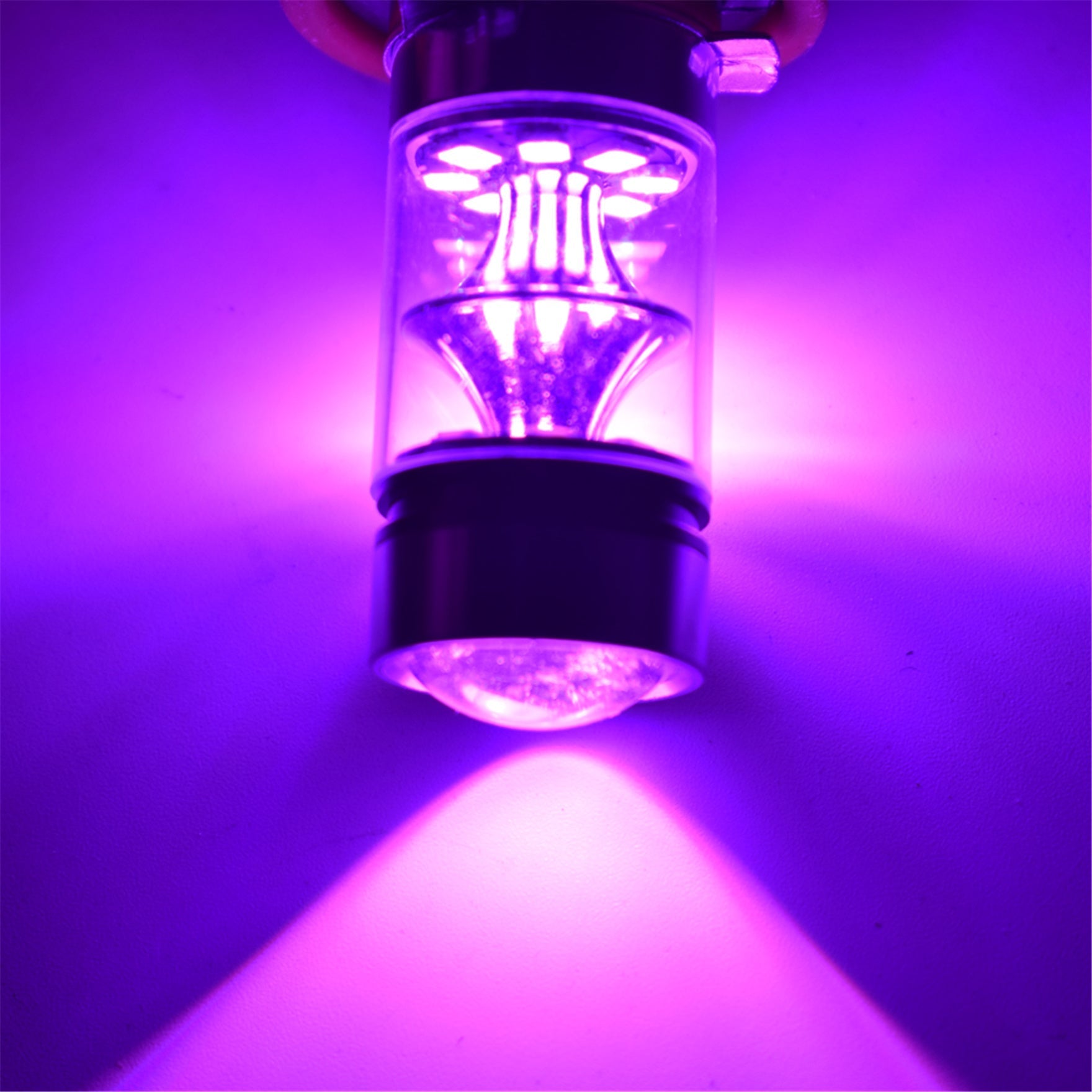 NEW 2x H8 H9 H11 H16 14000K Purple 100W LED Headlight Bulbs Kit Fog Light