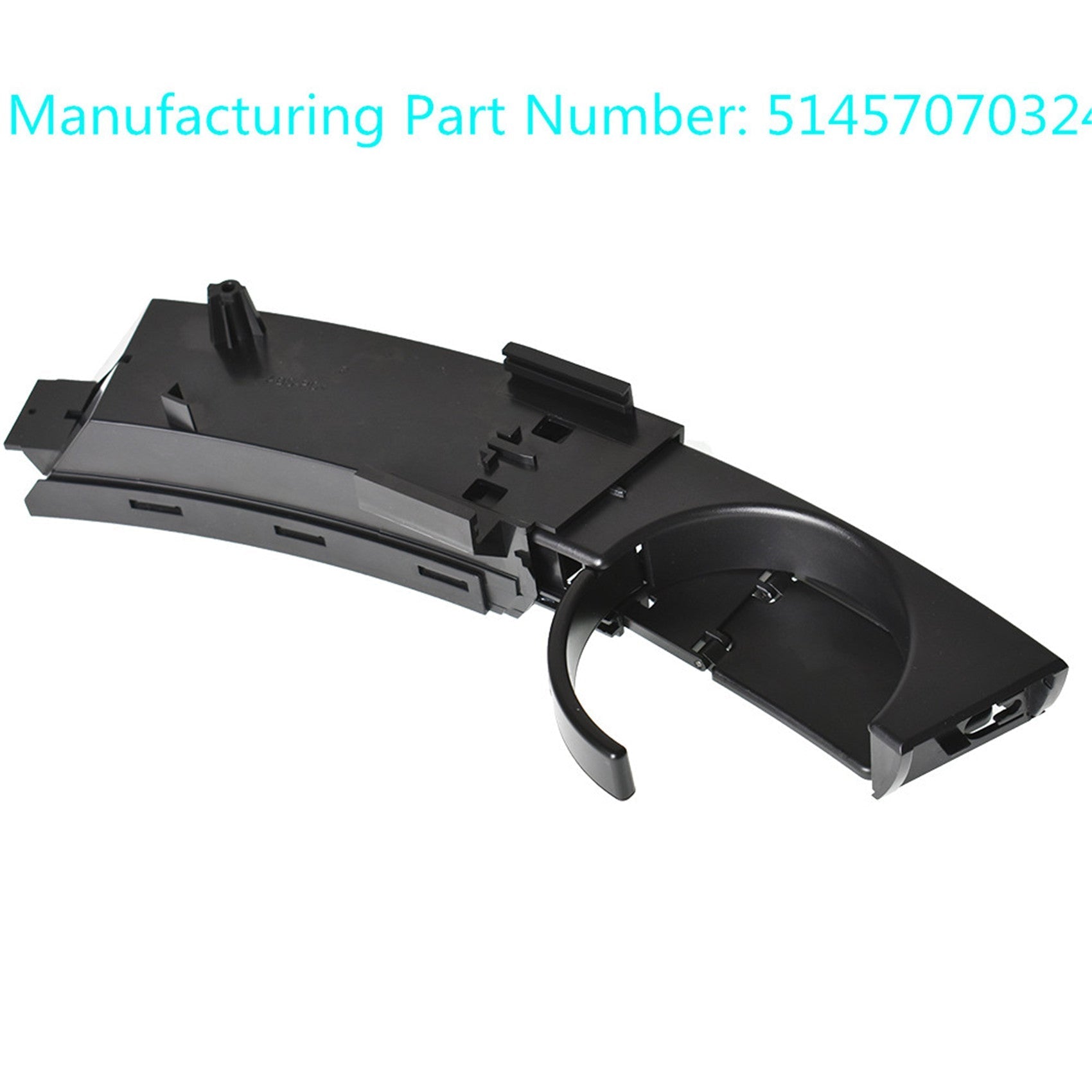 NEW Black Cup Holder Right Passenger For BMW E85 E86 Z4 Dashboard 51457070324