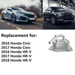 NEW CVT Transmission Fluid CVTF Warmer Cooler For Civic 2016-2017 HR-V 2016-2018