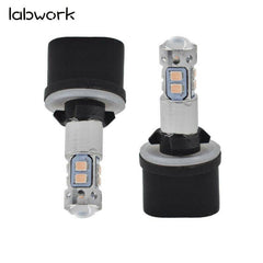 NEW Fog Driving Light 2x 880 899 14000K Purple 50W  LED Headlight Bulbs Kit