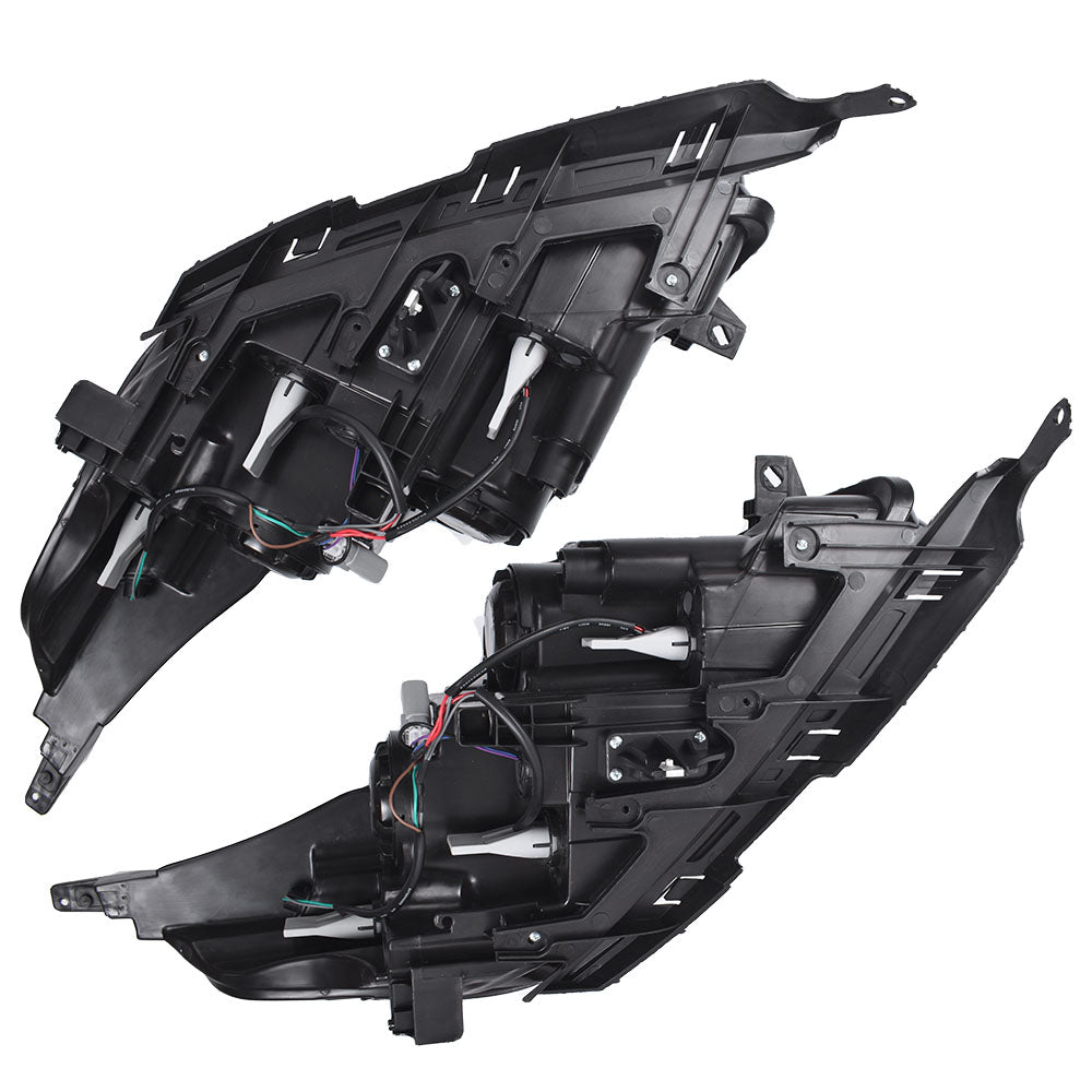 NEW Halogen Projector Headlights Assembly For 2013 2014 2015 Chevy Malibu Black