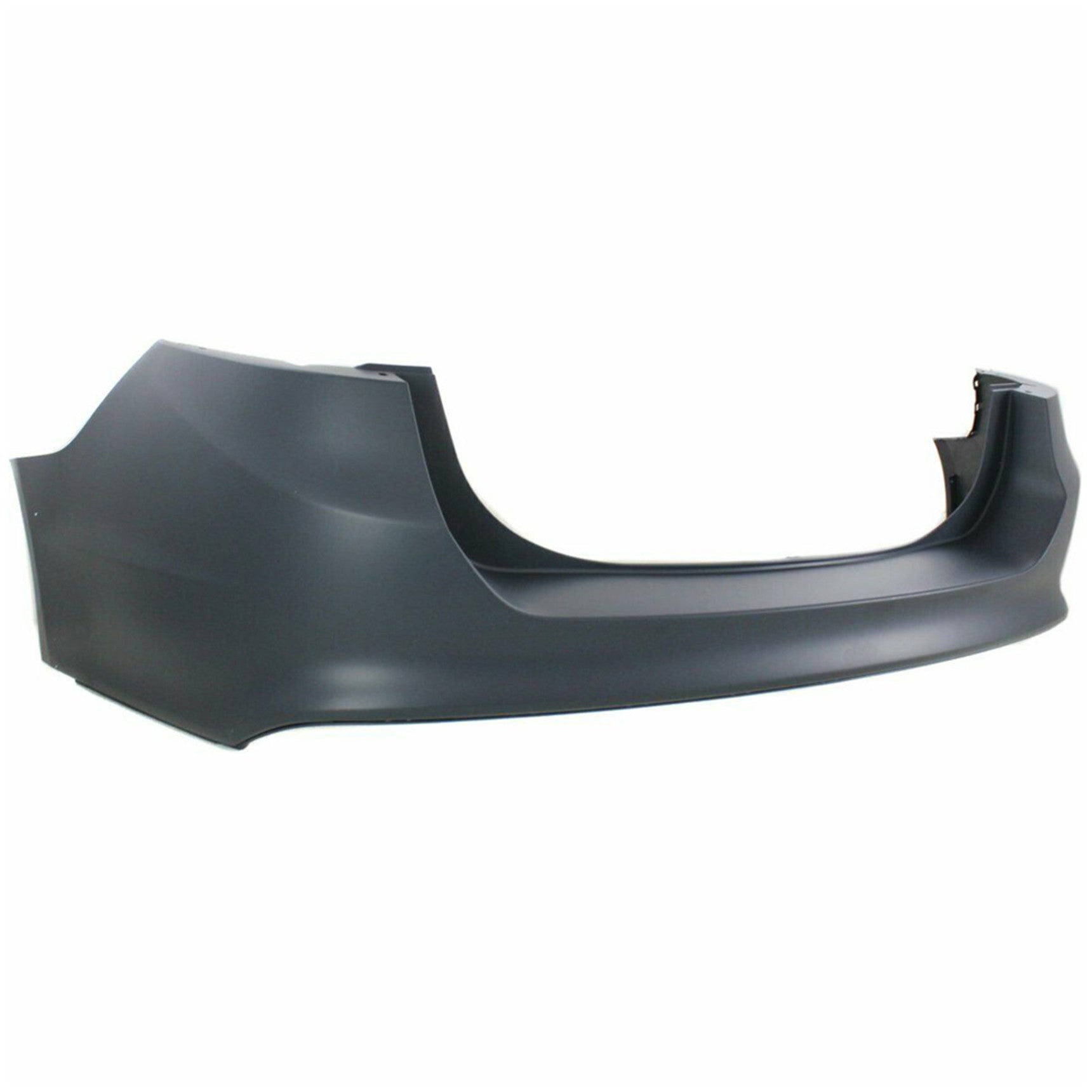 NEW Primered - Rear Bumper Cover Replacement For 2013-2018 Ford Fusion w/o Park