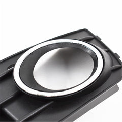 New Pair Front Bumper Fog Light Grille Grill Cover For Audi A4 B8 A4L 2009-2012