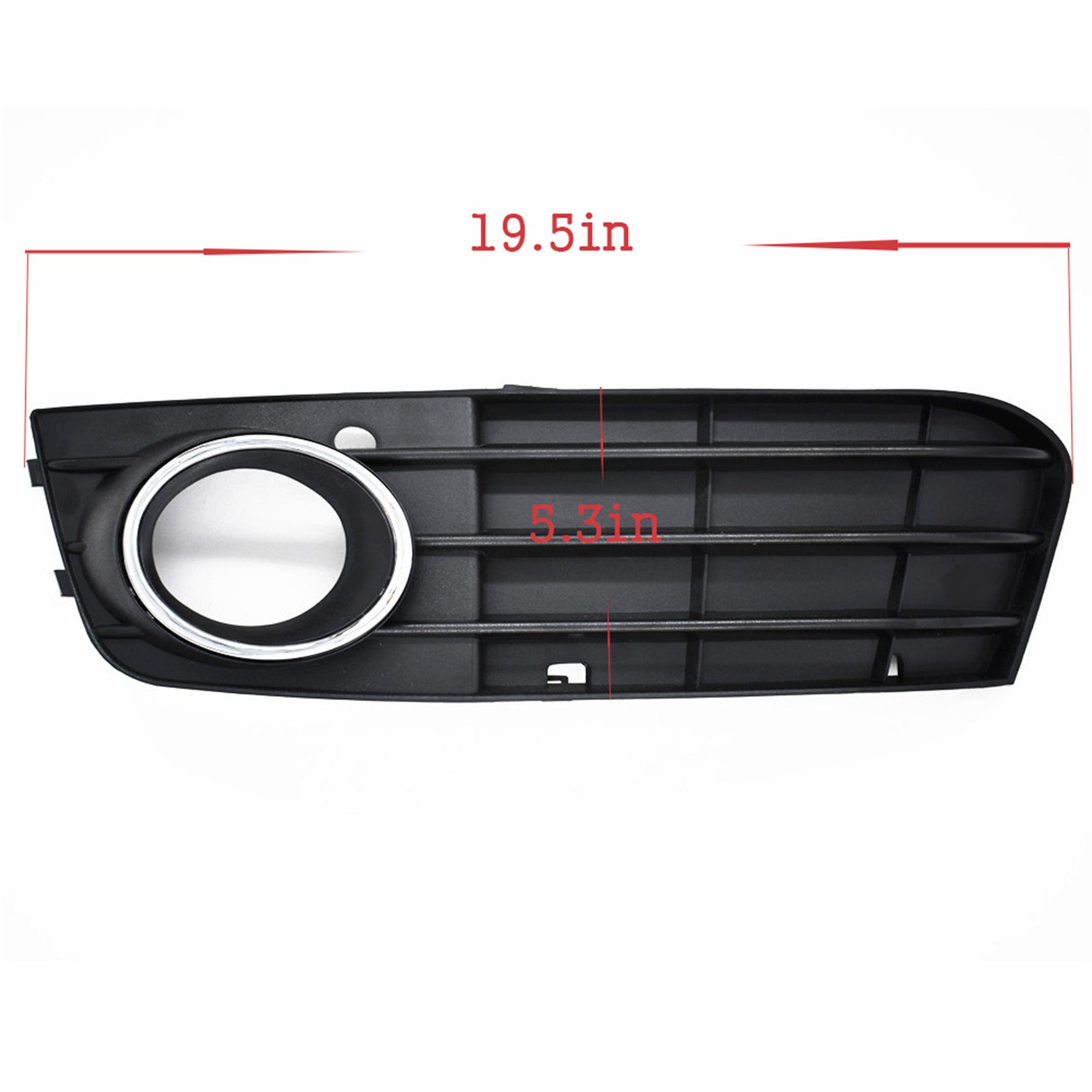 New Pair Front Bumper Fog Light Grille Grill Cover For Audi A4 B8 A4L 2009-2012