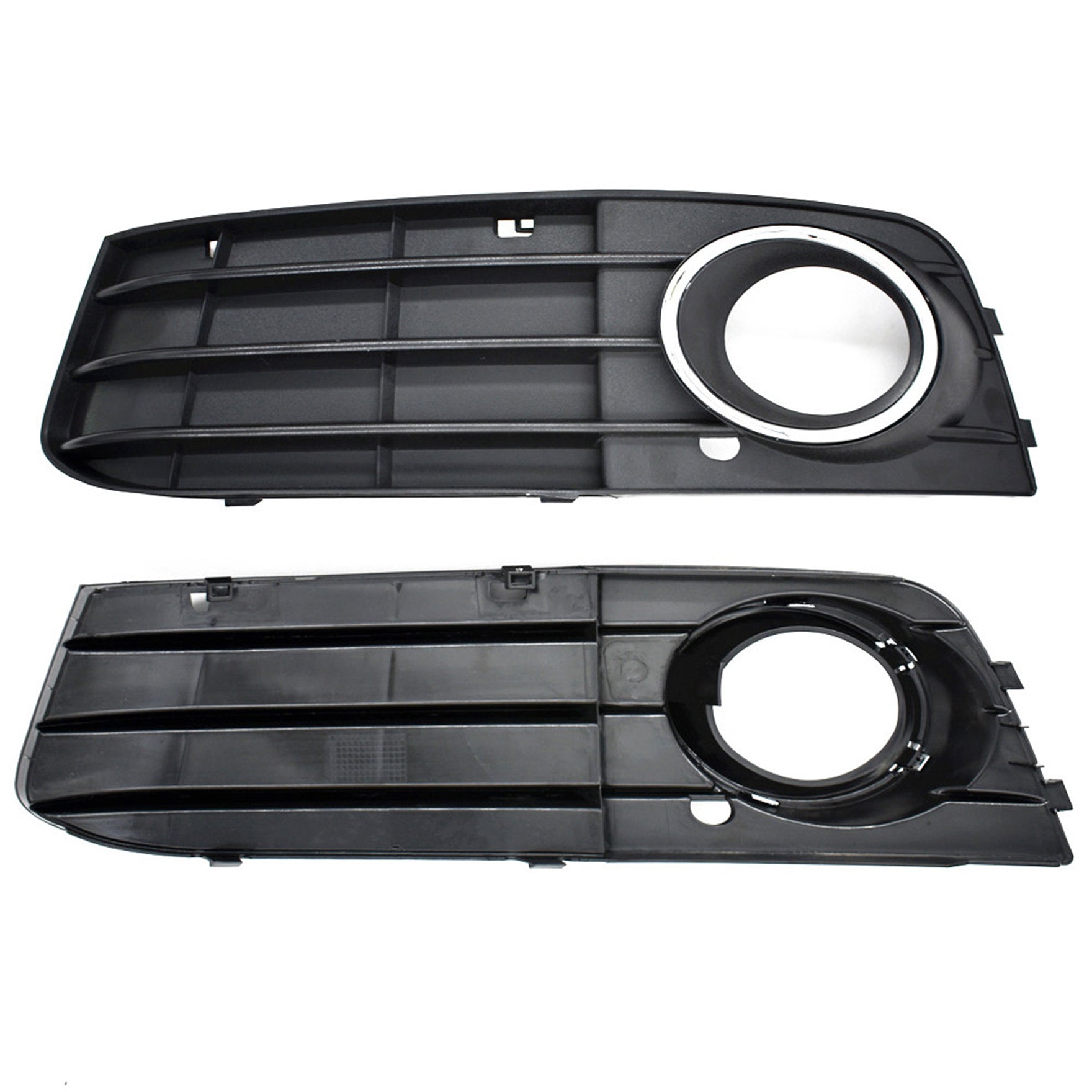 New Pair Front Bumper Fog Light Grille Grill Cover For Audi A4 B8 A4L 2009-2012