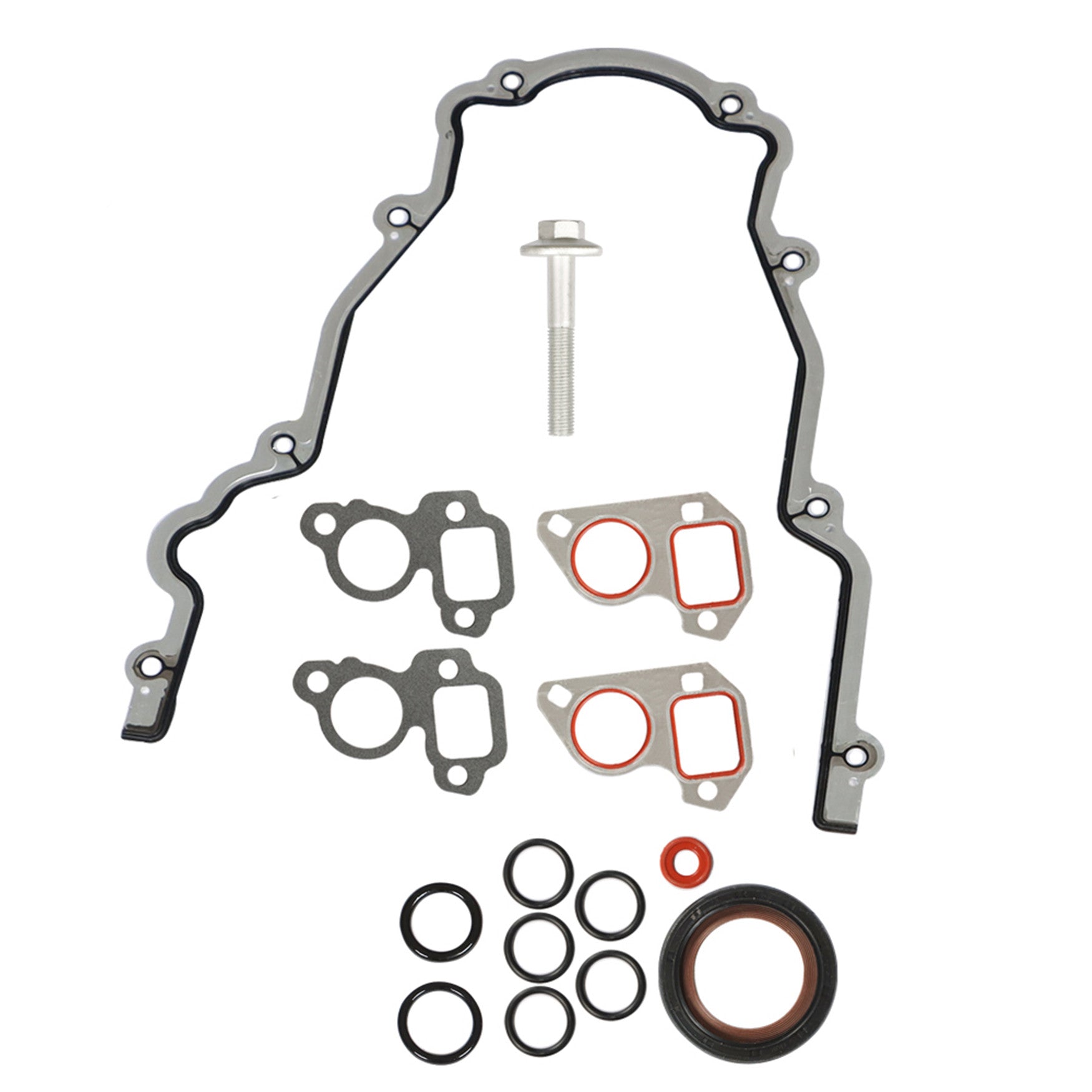 Oil Pump Change Kit W/Gaskets Balancer Bolt RTV For GM LS M295 High Volume