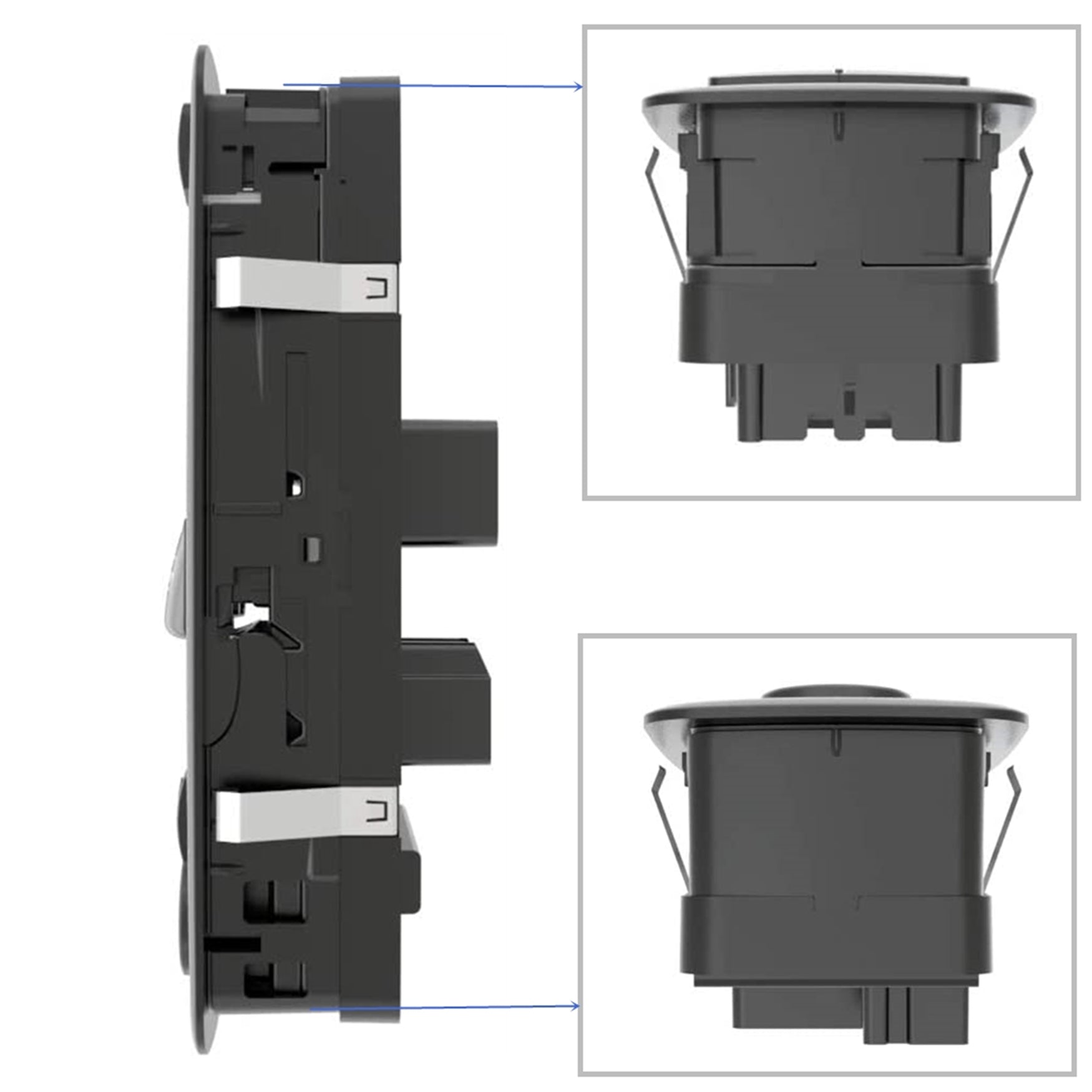 One Driver Side Power Window Switch For DODGE RAM 1500 2500 3500 68148895AB