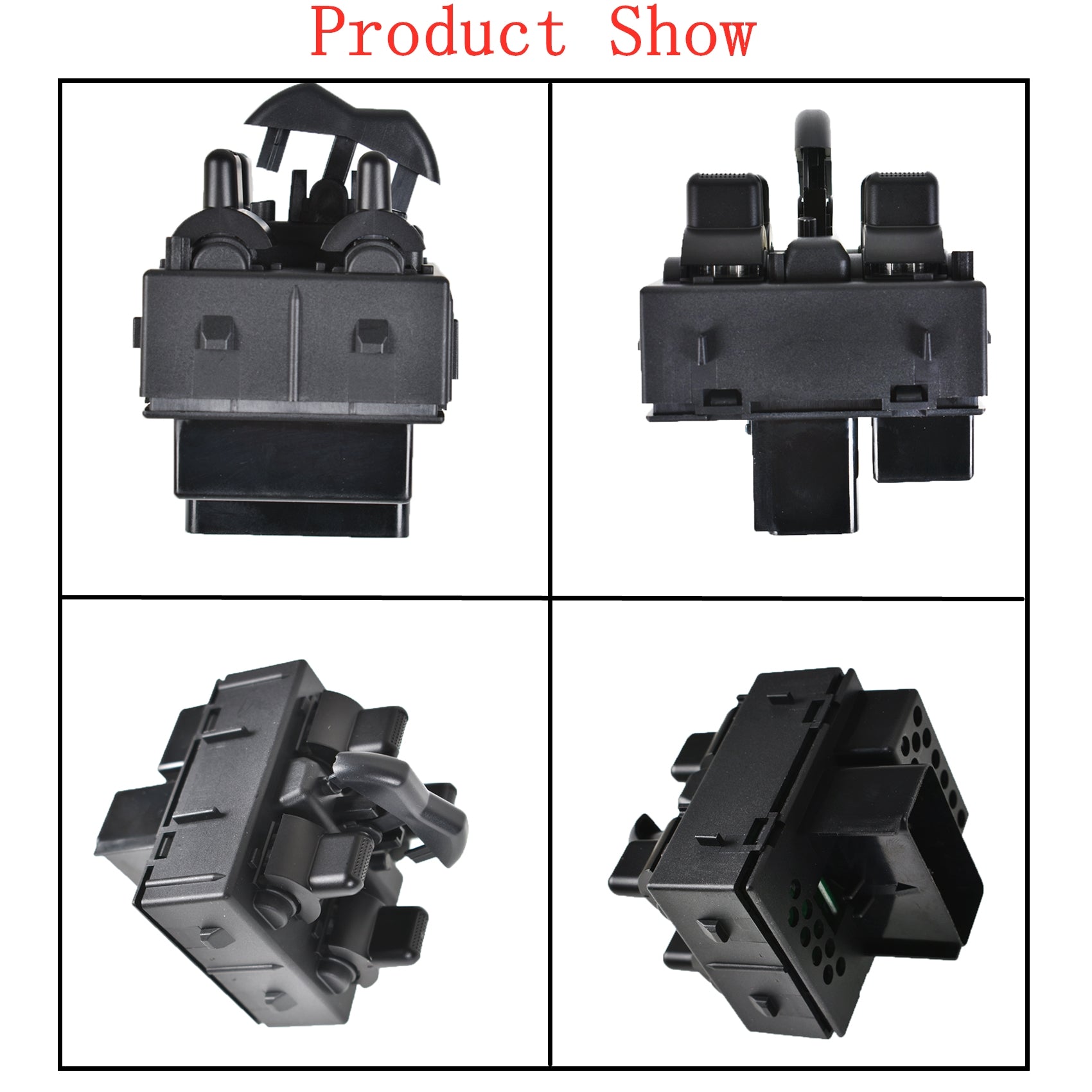 One Master Power Window Switch Front Left For 2007-2010 Jeep Wrangler 4 Door