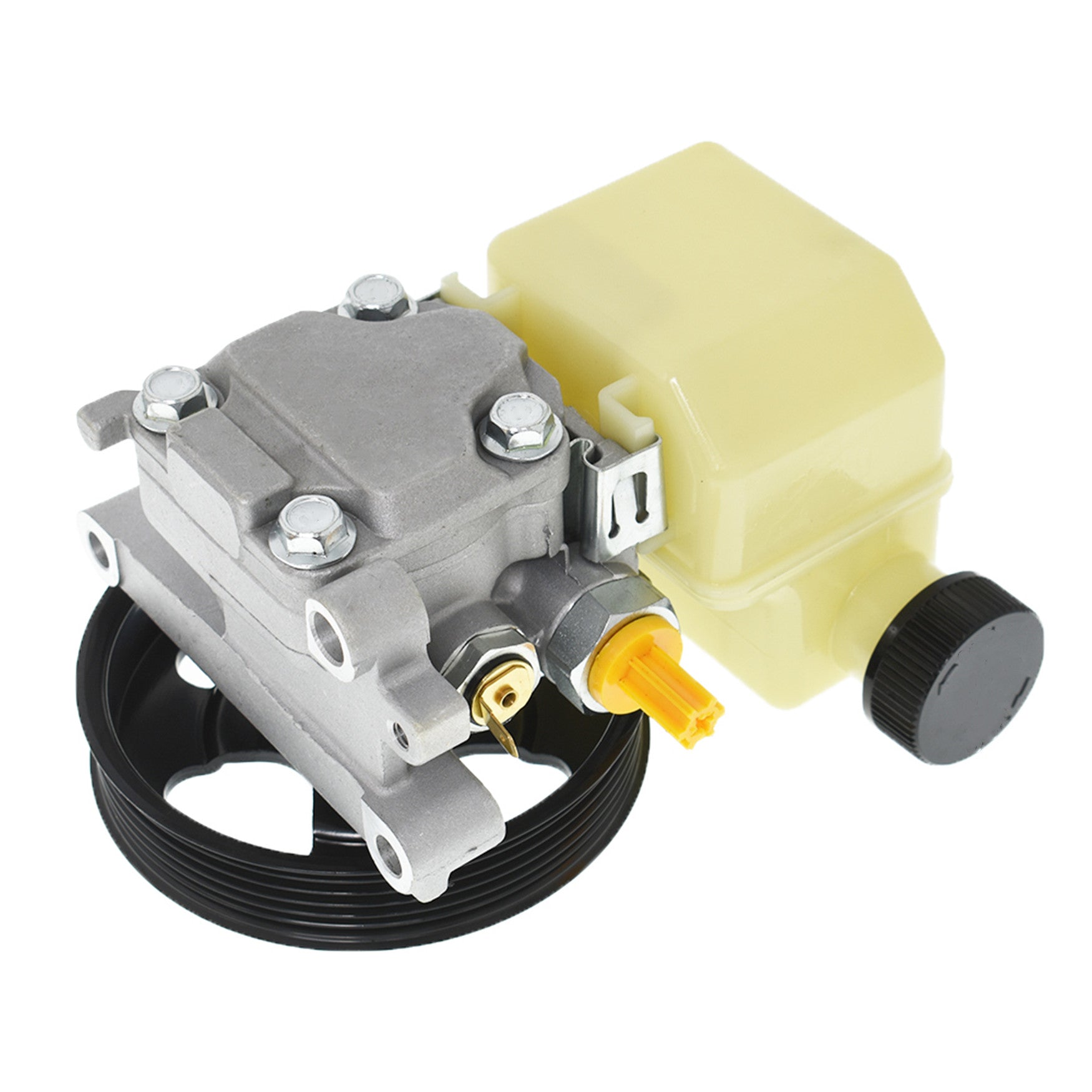 TOPPARTZ Power Steering Pump w/ Pulley w/ Reservoir for Mazda 6 l4 2.3L V6 3.0L AA121-162