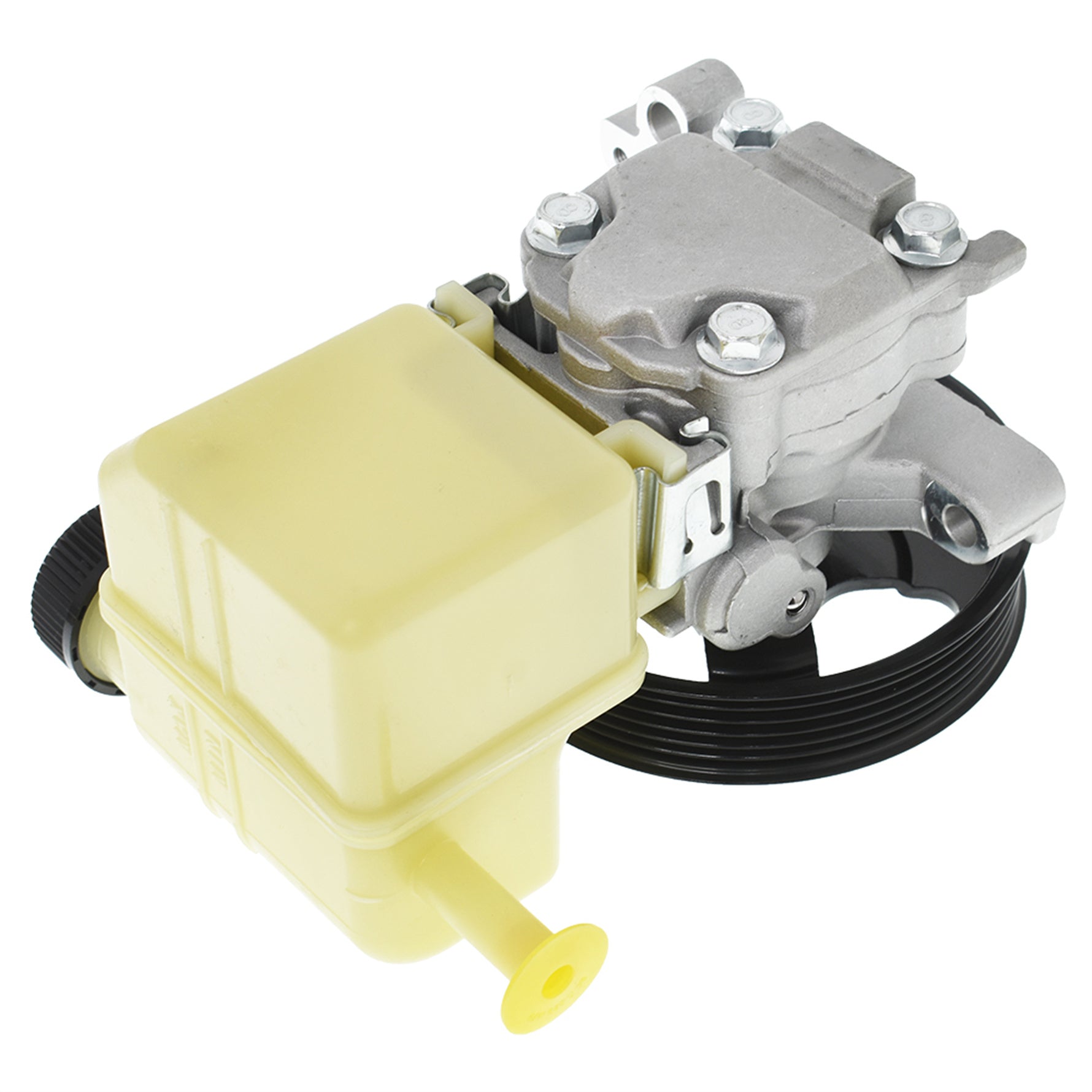 TOPPARTZ Power Steering Pump w/ Pulley w/ Reservoir for Mazda 6 l4 2.3L V6 3.0L AA121-162